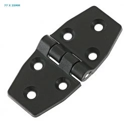 White Label Nylon Hinges Qty 2