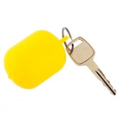 White Label Yellow Safety Float Key Holder