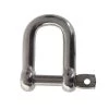 White Label Long D Stainless Steel Shackle
