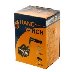 White Label Manual Trailer Winch 3:1