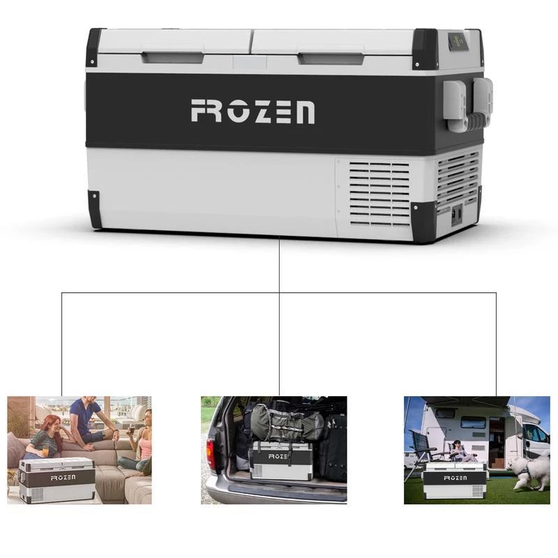 White Label Frozen Dual Zone Portable Fridge/Freezer 75L 12V/240V 6 White Label Frozen Dual Zone Portable Fridge/Freezer 75L 12V/240V - Image 6