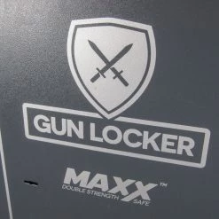 White Label Gun Locker Maxx Double Strength Cat A 10 Gun Safe 1500 X 500 X 300mm -White Label Sales Store 501061 2