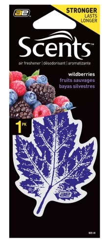 White Label Scents Leaf Air Freshener Wildberry
