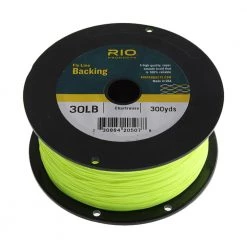 White Label Rio Dacron Braided Fly Line Backing 30lb 300yd Chartreuse