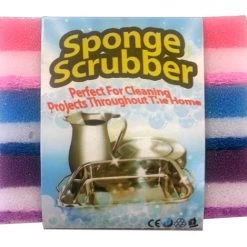 White Label Sponge Scouring Pad 3pc Pack