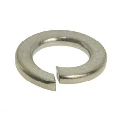 White Label Stainless Steel G304 Spring Lock Washer 5/32 Qty 200