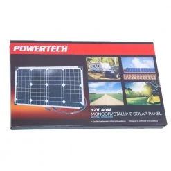 White Label Monocrystalline Solar Panel 12v 40W