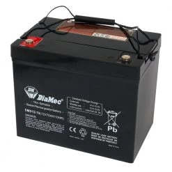 White Label AGM Deep Cycle Sealed Rechargeable Battery 12V 75Ah