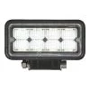 White Label Rectangular 12w LED Waterproof Floodlight 1136lm 5in