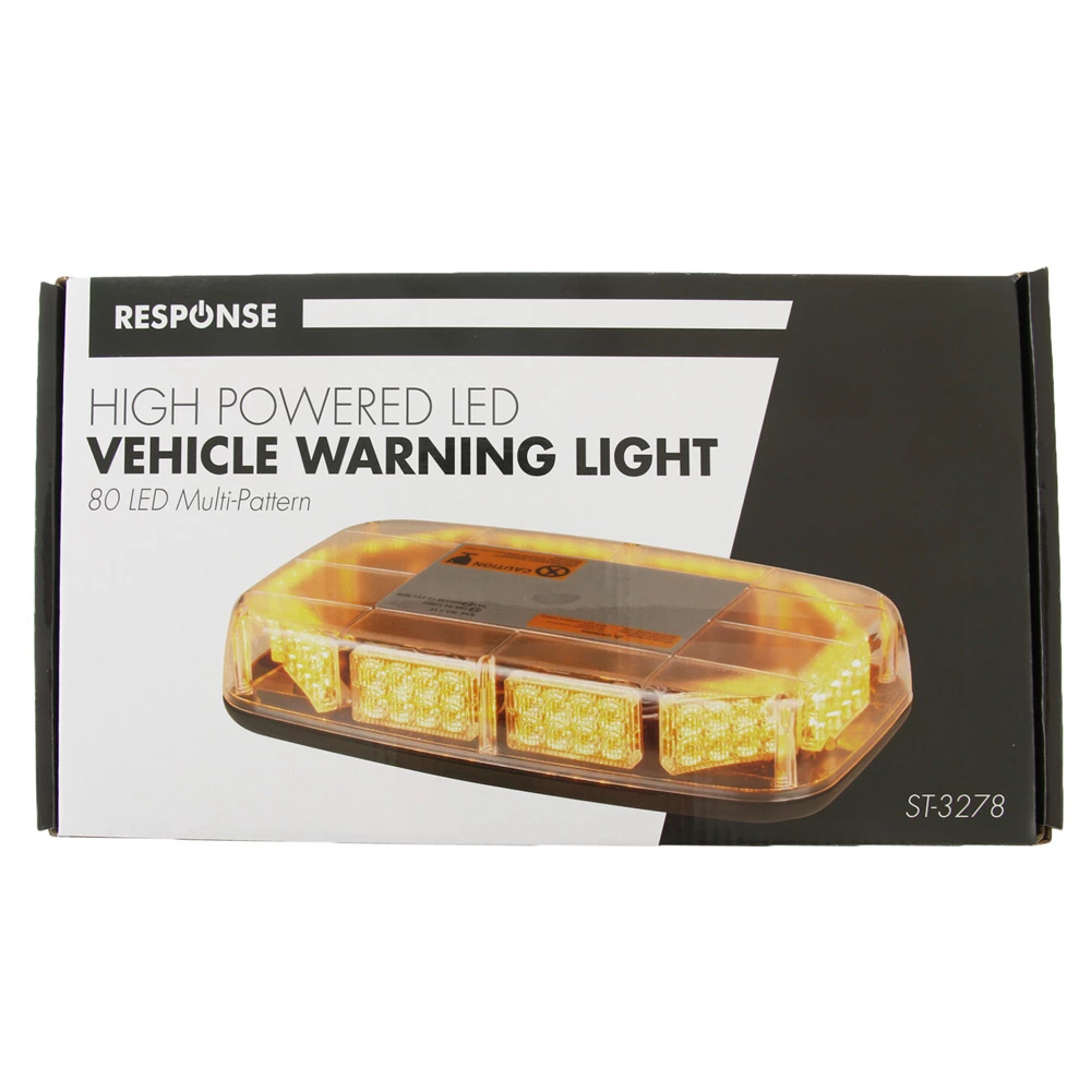 White Label LED Strobe Light With Magnetic/Permanent Base 12/24VDC 1 White Label LED Strobe Light With Magnetic/Permanent Base 12/24VDC