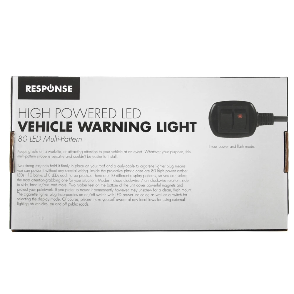 White Label LED Strobe Light With Magnetic/Permanent Base 12/24VDC 2 White Label LED Strobe Light With Magnetic/Permanent Base 12/24VDC - Image 2