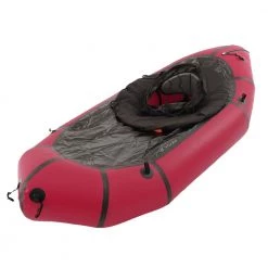 White Label Adventure-XP Packraft Inflatable Kayak With Spray Deck 235cm Red