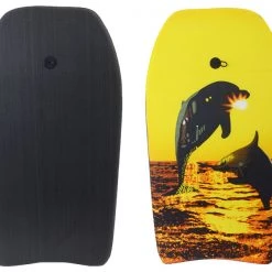 White Label Body Board With Wrist Strap 37in