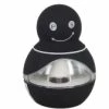 White Label 2-in1 Salt And Pepper Grinder Black
