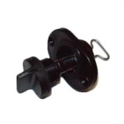 White Label Fine Thread Drain Plug & 1-Inch Base