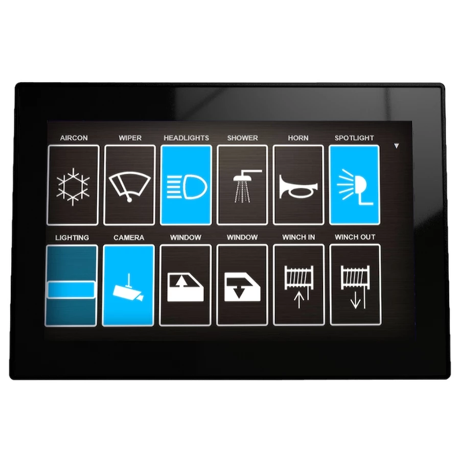 White Label Veethree VeeConnect Digital Switching LCD Colour Display 5in 1 White Label Veethree VeeConnect Digital Switching LCD Colour Display 5in