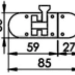 White Label Slide Bolt