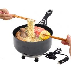 White Label Electric Saucepan 12VDC - Cigarette Lighter Plug -White Label Sales Store dc12dp 1