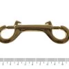 White Label Double Ended Brass Clip