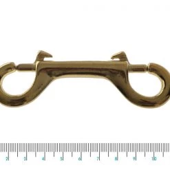 White Label Double Ended Brass Clip