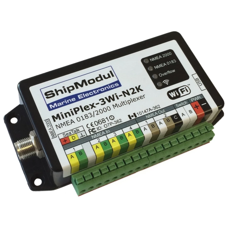 White Label NMEA 0183/ NMEA 2000 Multiplexer 1 White Label NMEA 0183/ NMEA 2000 Multiplexer