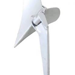 White Label Galvanised Delta Type Anchor With Hinged Arm 6kg -White Label Sales Store dh6 3