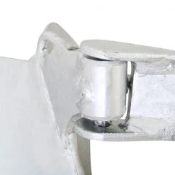White Label Galvanised Delta Type Anchor With Hinged Arm 6kg -White Label Sales Store dh6 4