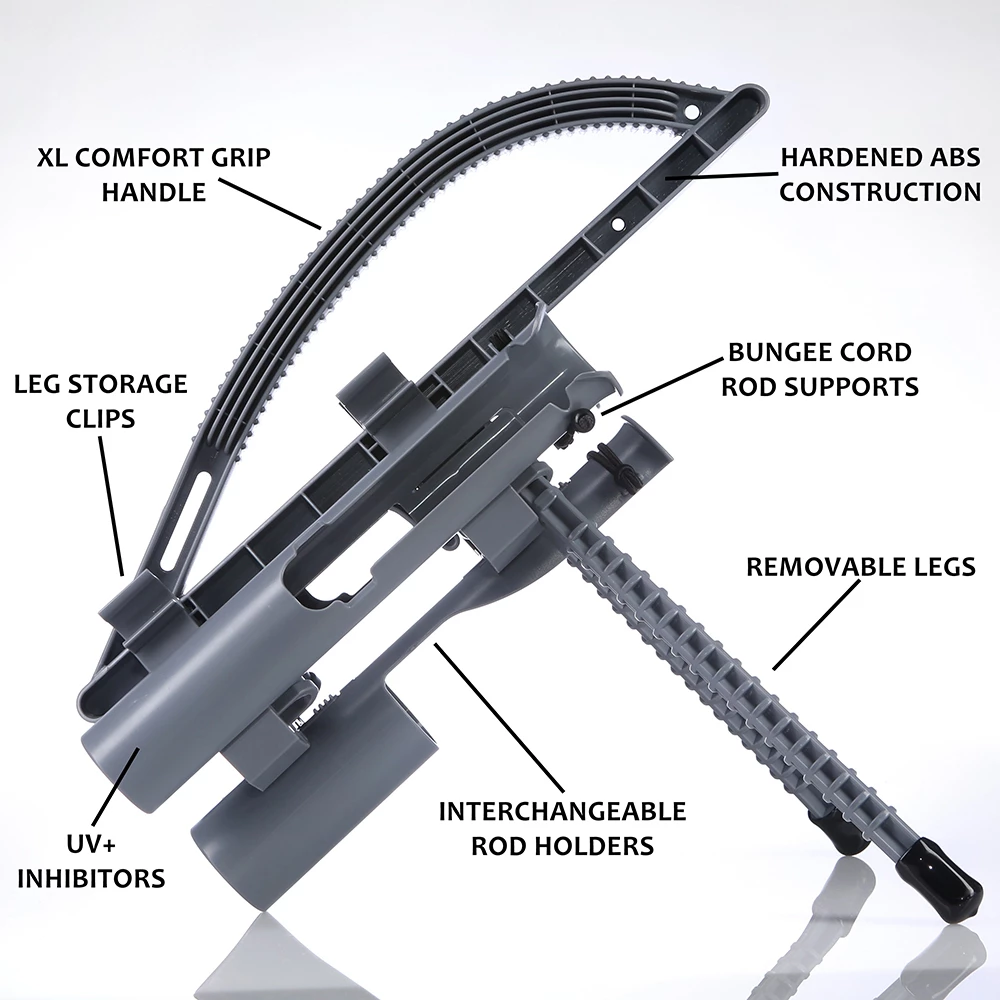 White Label Rod-Runner Express Portable 3 Rod Rack 2 White Label Rod-Runner Express Portable 3 Rod Rack - Image 2