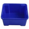 White Label Heavy-Duty Plastic Fish Bin With Lid 30L