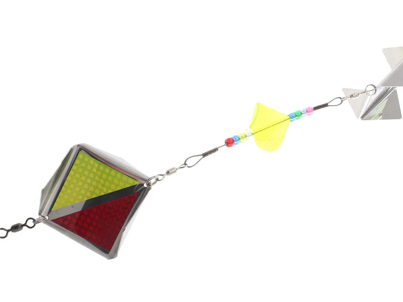 White Label Spearfishing Flasher Teaser Rig 1 White Label Spearfishing Flasher Teaser Rig