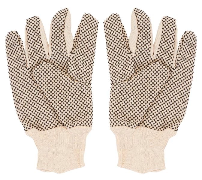 White Label McGregor's Polka-Dot Cotton Gloves Large 1 White Label McGregor's Polka-Dot Cotton Gloves Large