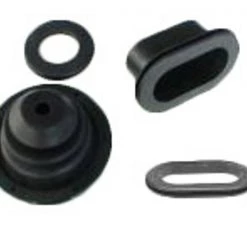 White Label Oval Trim Ring Grommet