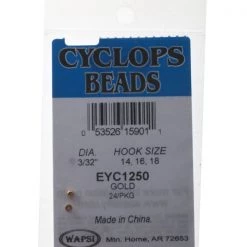 White Label Cyclops Brass Beads For Fly Tying 3/32in 2.4mm 8 White Label Cyclops Brass Beads For Fly Tying 3/32in 2.4mm -White Label Sales Store groupedcyclopsbeads3 32in 3