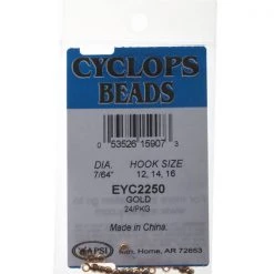 White Label Cyclops Brass Beads For Fly Tying 7/64in 2.8mm 6 White Label Cyclops Brass Beads For Fly Tying 7/64in 2.8mm -White Label Sales Store groupedcyclopsbeads7 64in 2
