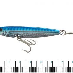 White Label Blue Silver Micro Jig With Twin Treble Hooks -White Label Sales Store groupedleadfishthooks 3