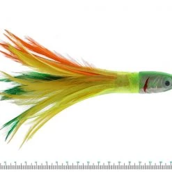 White Label Zima Feather Trolling Tuna Lure 6in 10 White Label Zima Feather Trolling Tuna Lure 6in -White Label Sales Store groupedzima6inlures 5