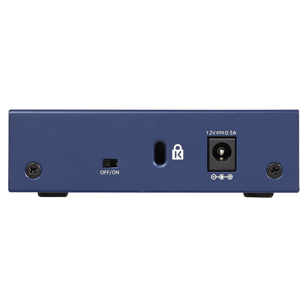 White Label NETGEAR GS105 ProSafe 5-Port Gigabit Ethernet Unmanaged Switch 3 White Label NETGEAR GS105 ProSafe 5-Port Gigabit Ethernet Unmanaged Switch - Image 3