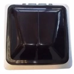 White Label Metal Frame Roof Vent (360mm X 360mm) - Smoke Dome