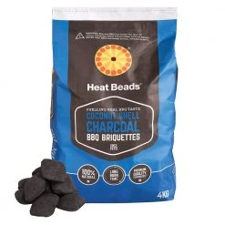 White Label Heat Beads Coconut Shell BBQ Briquettes 4kg
