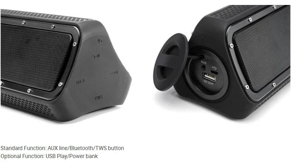 White Label CrystalSound Waterproof Bluetooth Speaker And Power Bank 6 White Label CrystalSound Waterproof Bluetooth Speaker And Power Bank - Image 6