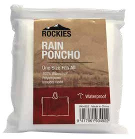 White Label Rain Poncho 1 White Label Rain Poncho