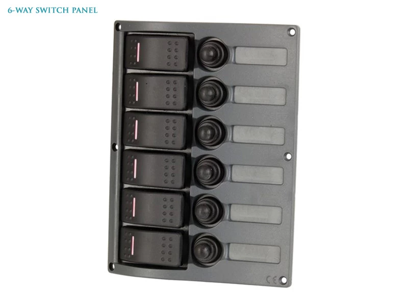 White Label IP66 Marine Switch Panel 12/24v 4 White Label IP66 Marine Switch Panel 12/24v - Image 4