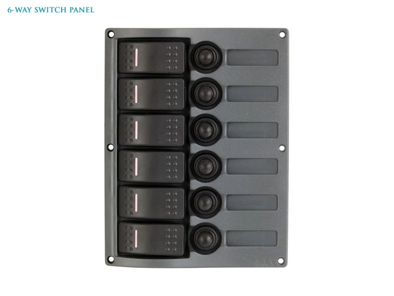 White Label IP66 Marine Switch Panel 12/24v 5 White Label IP66 Marine Switch Panel 12/24v - Image 5