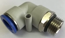 White Label Male Elbow Fitting 1/2in 15mm BSP
