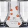 White Label Juice Glasses Smoked Grey 4pc