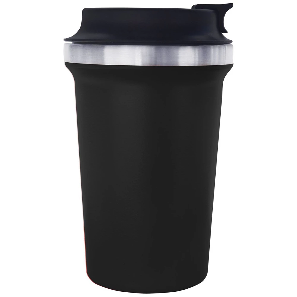 White Label Double Wall Stainless Insulated Travel Mug 350ml 1 White Label Double Wall Stainless Insulated Travel Mug 350ml