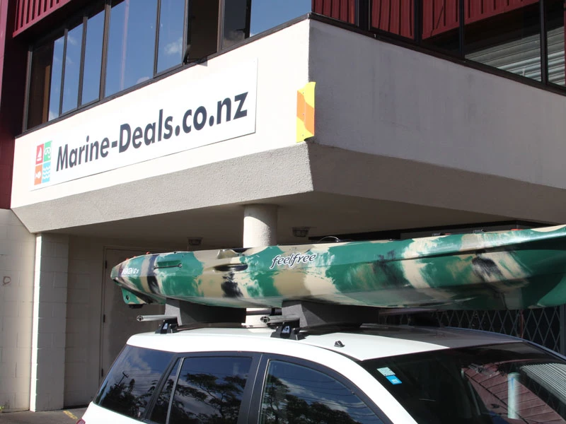 White Label Foam Kayak Roof Rack Holder 2pc 4 White Label Foam Kayak Roof Rack Holder 2pc - Image 4