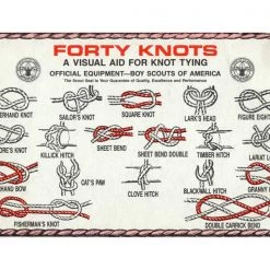 White Label Knot Card - 42 Knots
