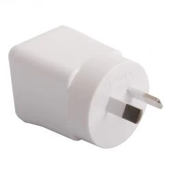 White Label Dual USB Charger AC Mains 5V/2.1A And 5V/1.0A