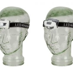 White Label 3W LED Headlamp With 2 Red LEDs 80lm -White Label Sales Store led headlight 05